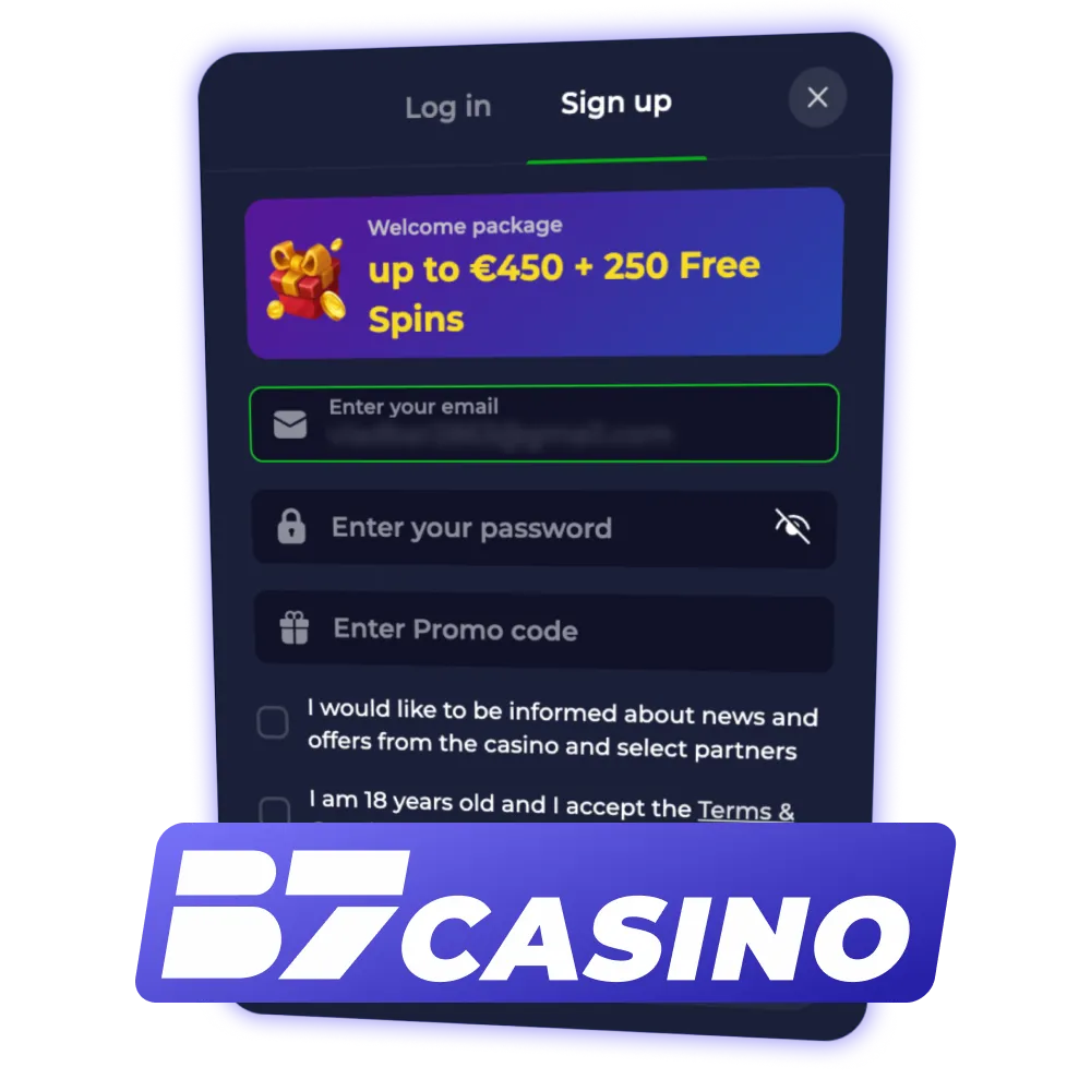 Register now and win at B7 Casino today.