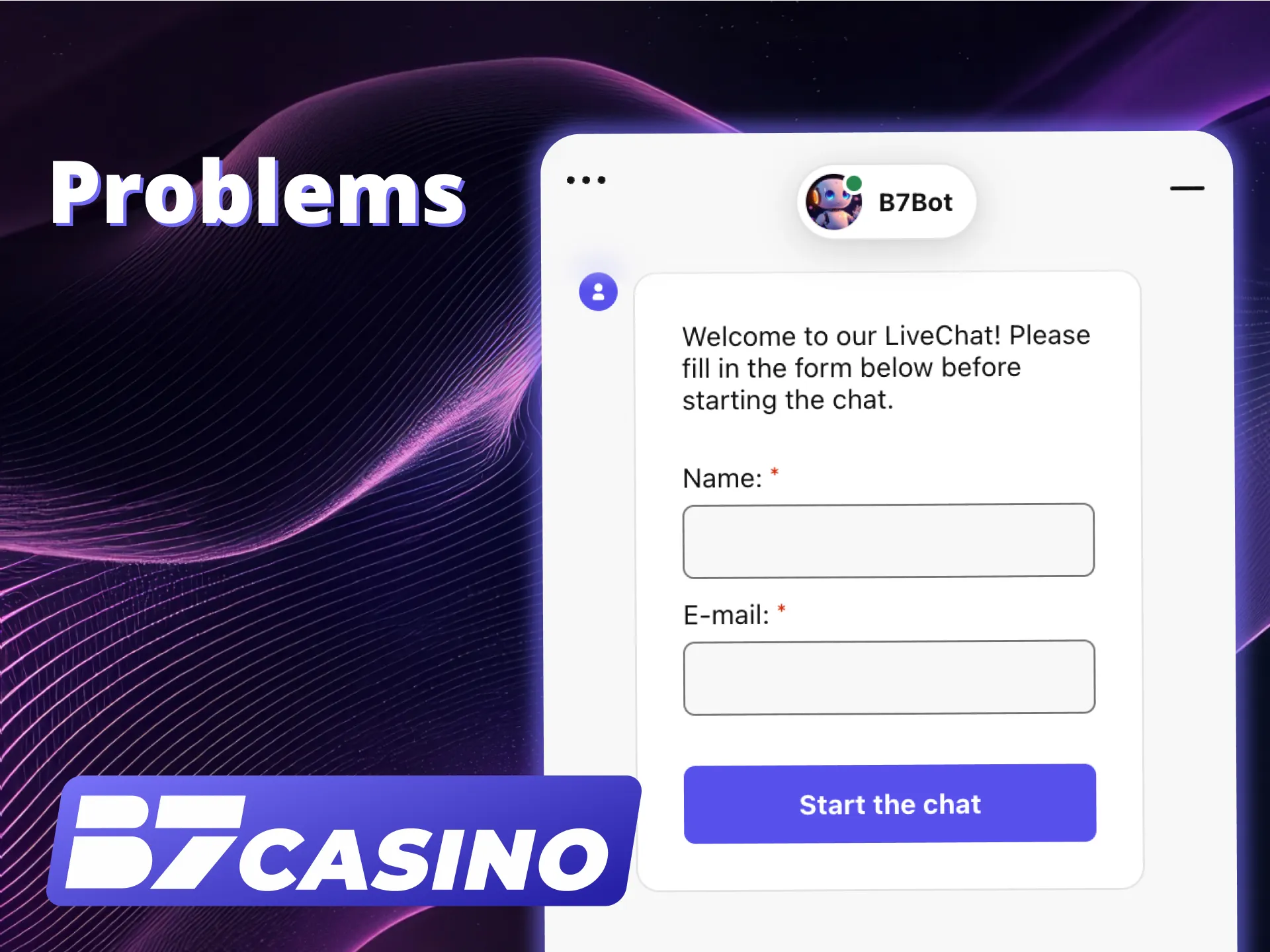Fix issues fast and join B7 Casino.
